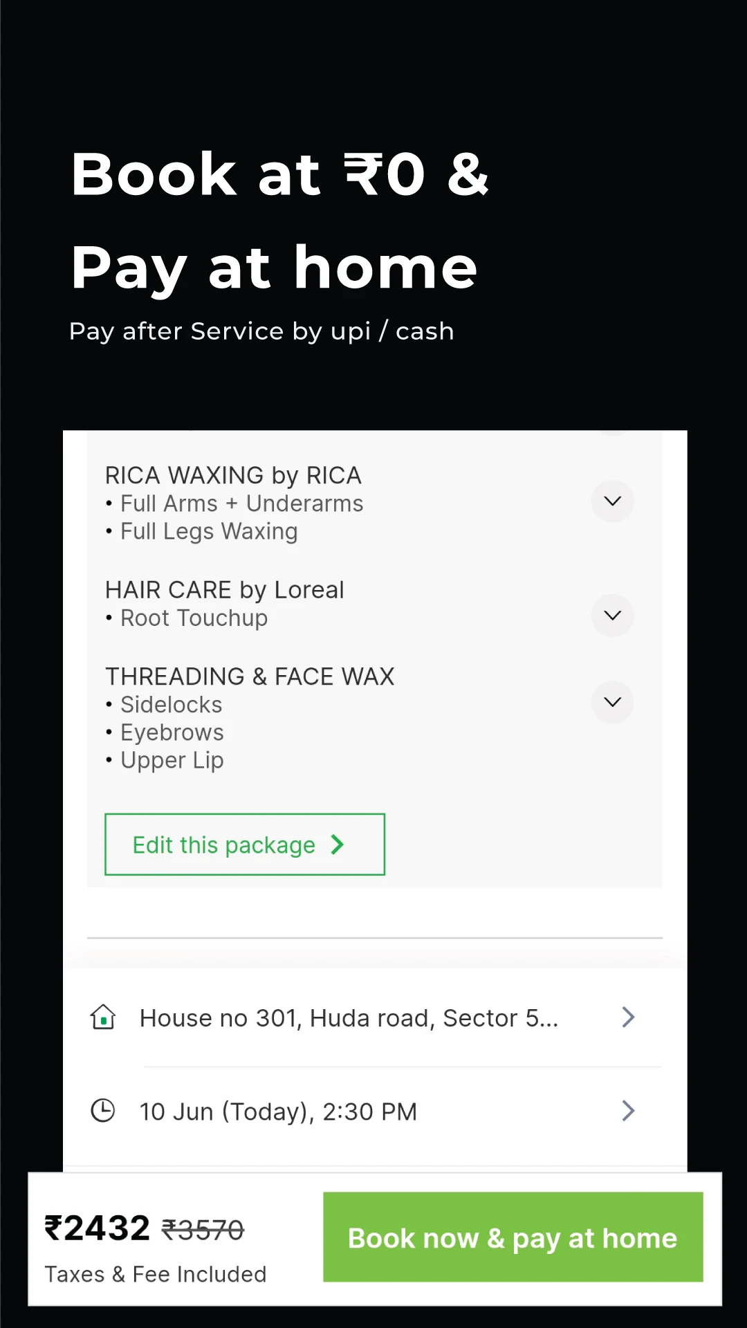 Urban Culture - Salon at home screenshot