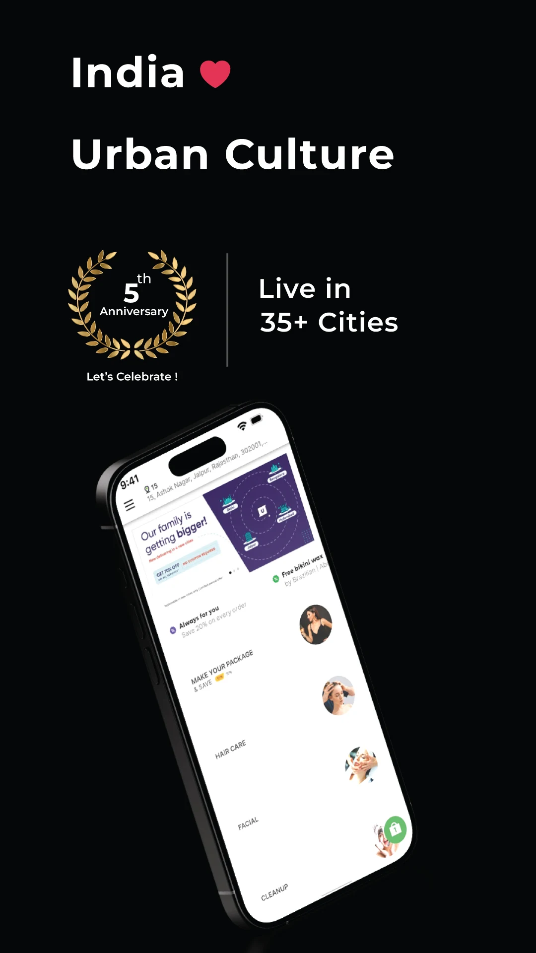 Urban Culture - Salon at home screenshot
